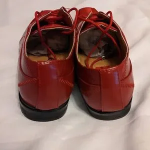 Expression by RC 4925 Oxford Red Dress shoes Men\'s Size 12 Expressions | Shoes | Expression By Rc 4925 Oxford Red Dress  main image 4